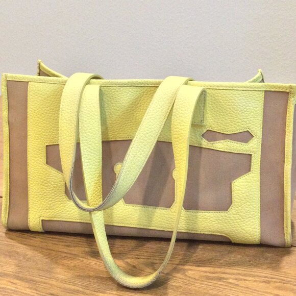 Leather & Canvas tote - Picture 5 of 13